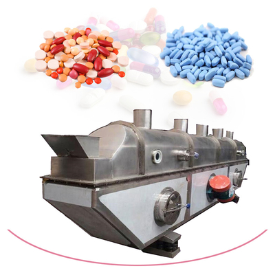 Factory Price Continuous Sales Drying Machine Fluid Bed Dryer for Horizontal Granul and Pharmaceutical