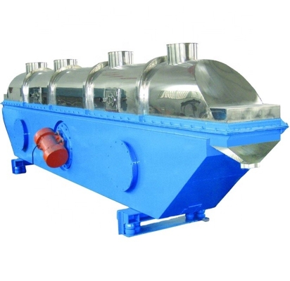 Medicine Curing Low Temperature Rice Husk Bean Dregs Vibration Fluid Bed Dryer