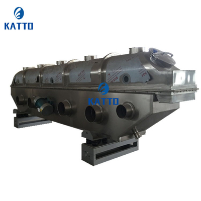 High Yield Low Cost ZLG Model Vibrating Fluid Bed Particle Dryer / Granules Dryer
